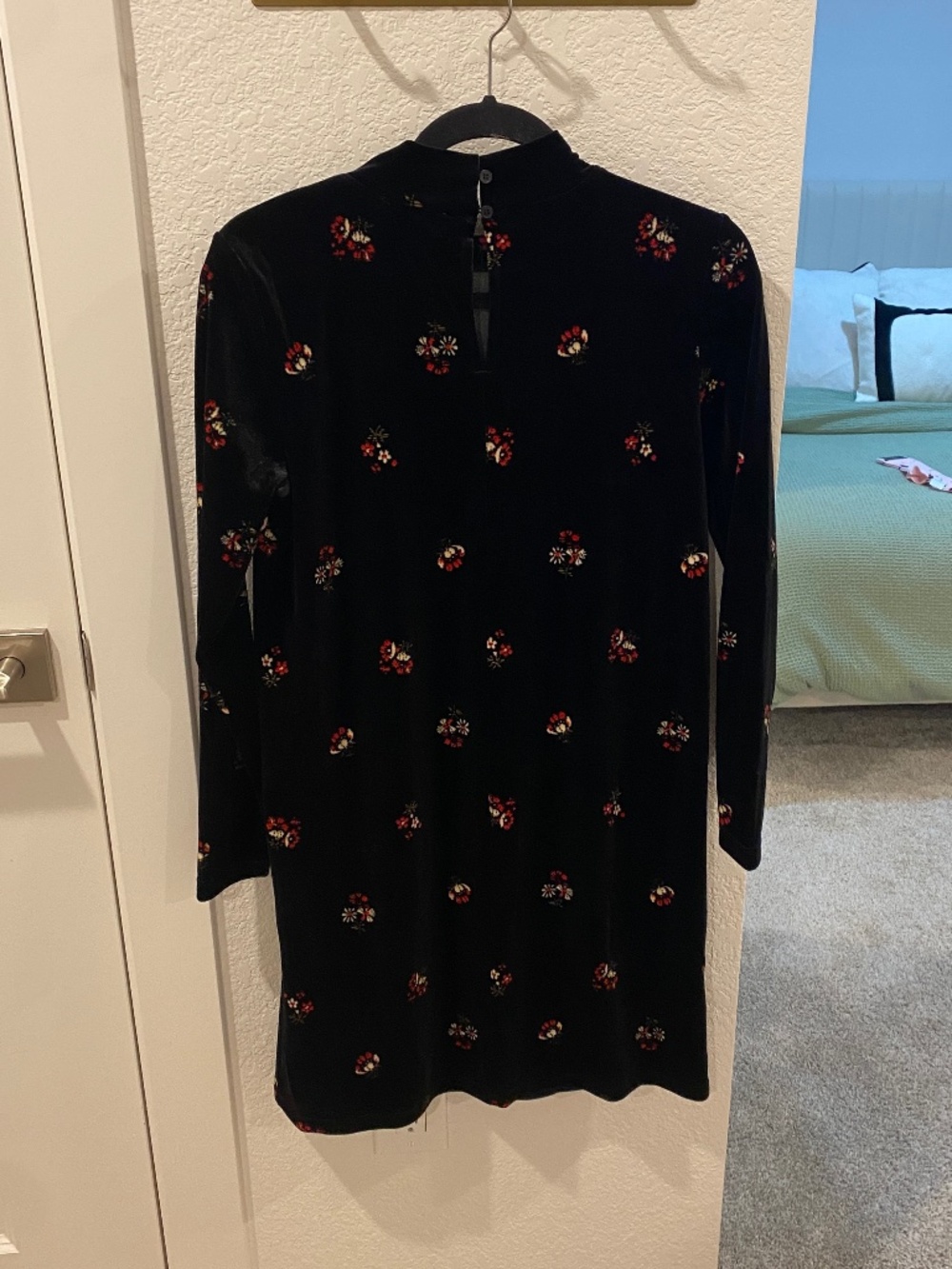The Loft Velvet Dress
